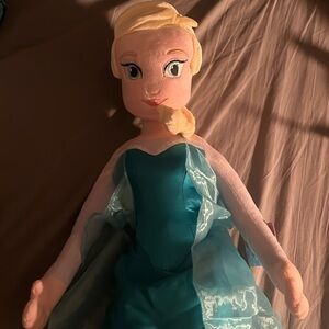 frozen elsa pillow doll